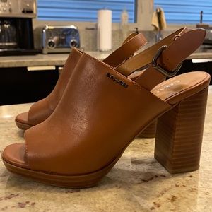 COACH block heels